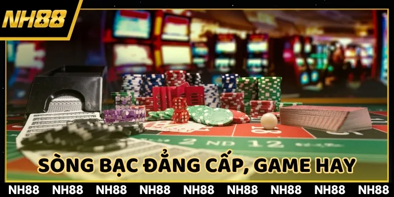 Trải nghiệm sòng bạc đẳng cấp với trò chơi hấp dẫn và Dealer chuyên nghiệp